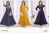 Yashvi Vol 2 By Moksh Maslin With Heavy Embroidery Work Gown Wholesale In India